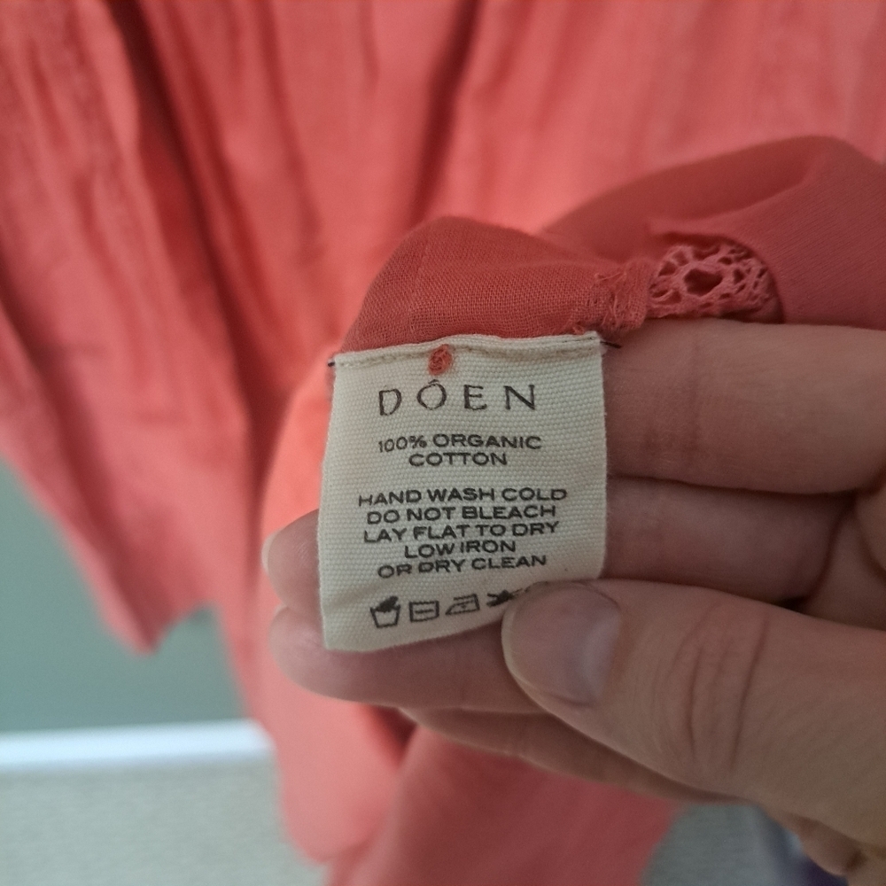 Doen Marla Midi Dress Apple Blossom Medium NWT - Picture 9 of 9
